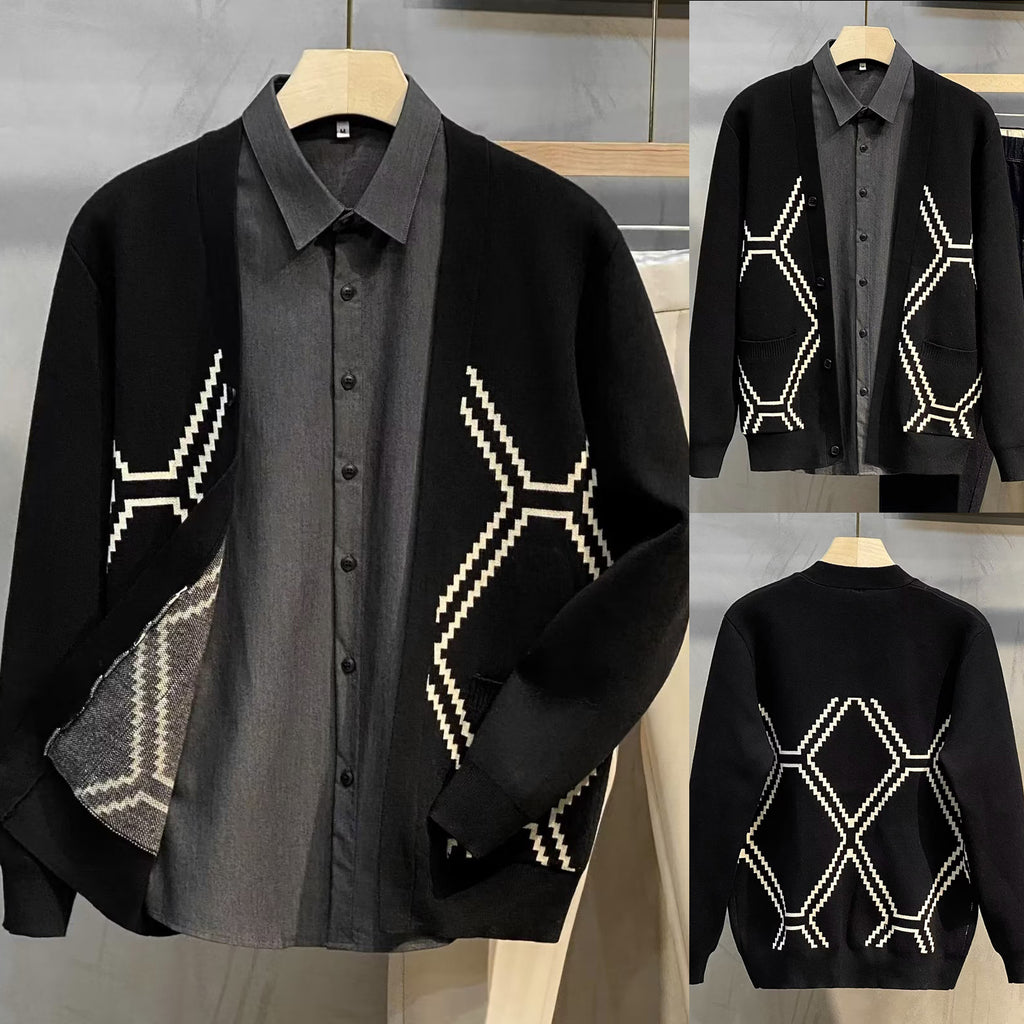 Herren Strickjacke "Light Luxury British Slim" – Bild 6 | LuxeStyle