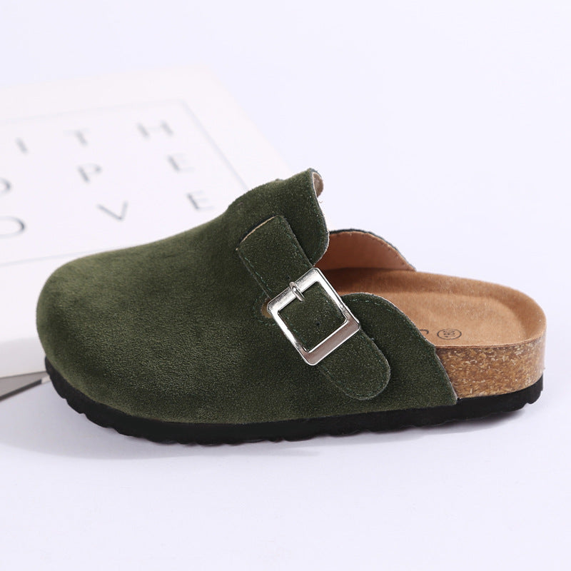 Kork-Babyschuhe für Mädchen mit Schnalle – Bild 6 | LuxeStyle