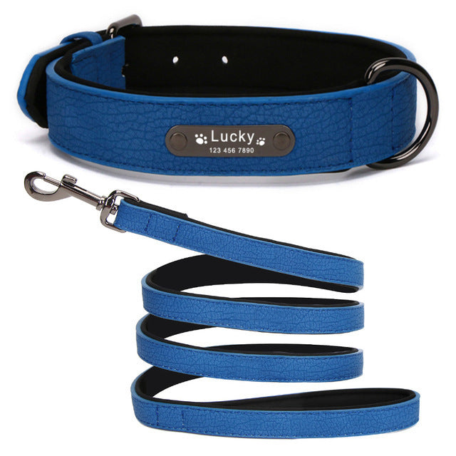 Weiches Hundehalsband aus PU