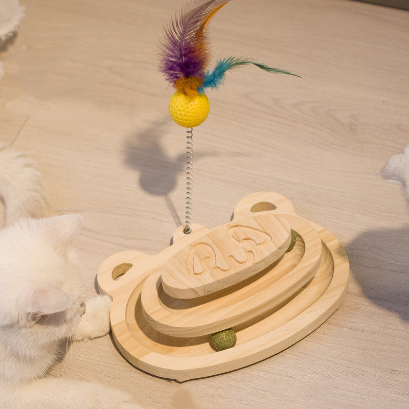 Interaktives Katzen-Labyrinth mit Kratzbrett – Bild 2 | LuxeStyle