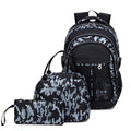 Tarnmuster Schulrucksack 3er-Set