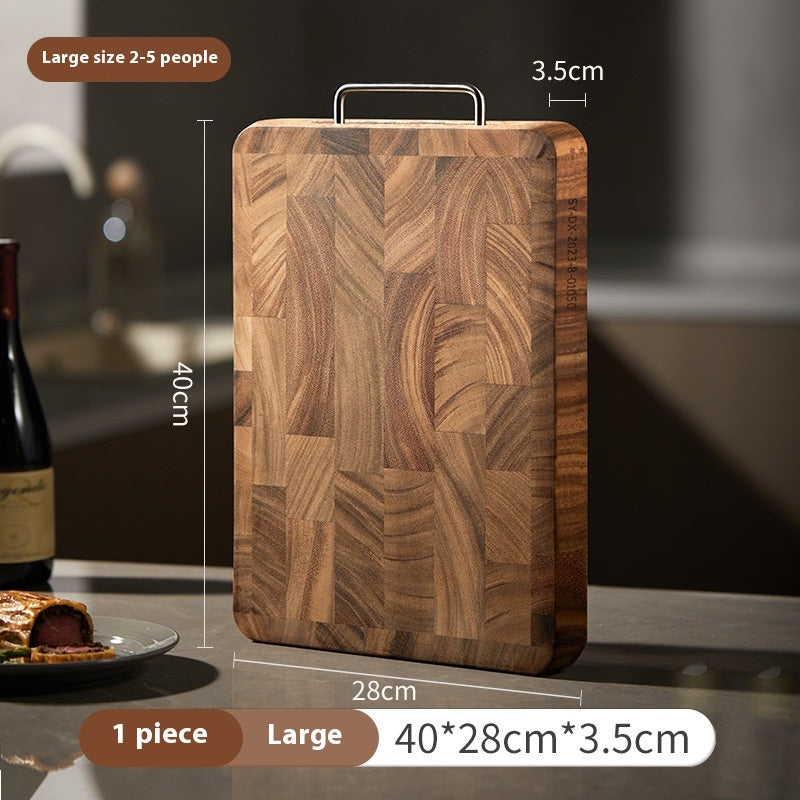 Kochbrett aus Massivholz – doppelseitig – Bild 4 | LuxeStyle