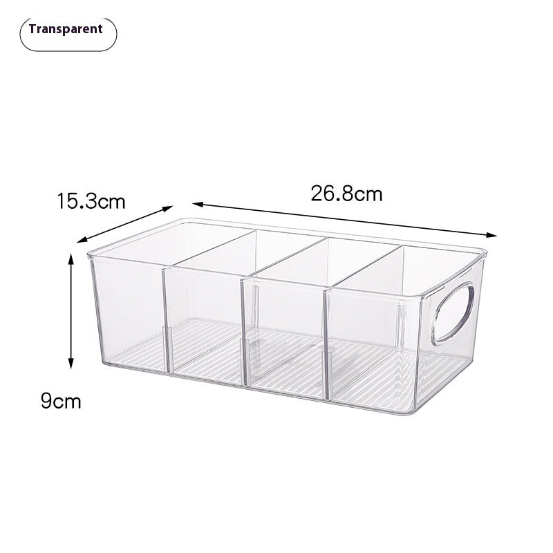 Transparente Box mit Fächern | LuxeStyle