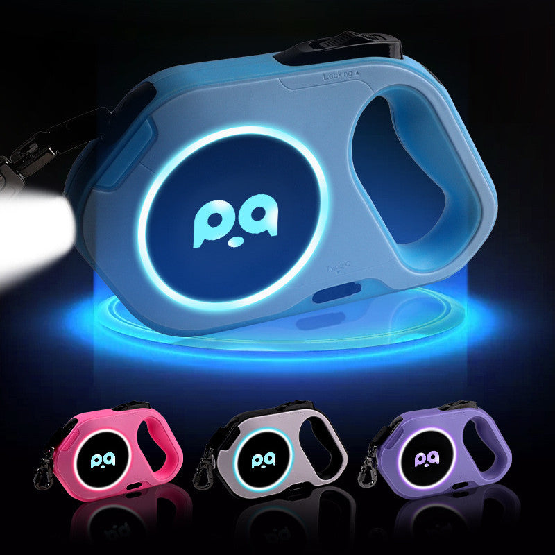 LED-Hundeleine, automatisch einziehbar – Bild 3 | LuxeStyle
