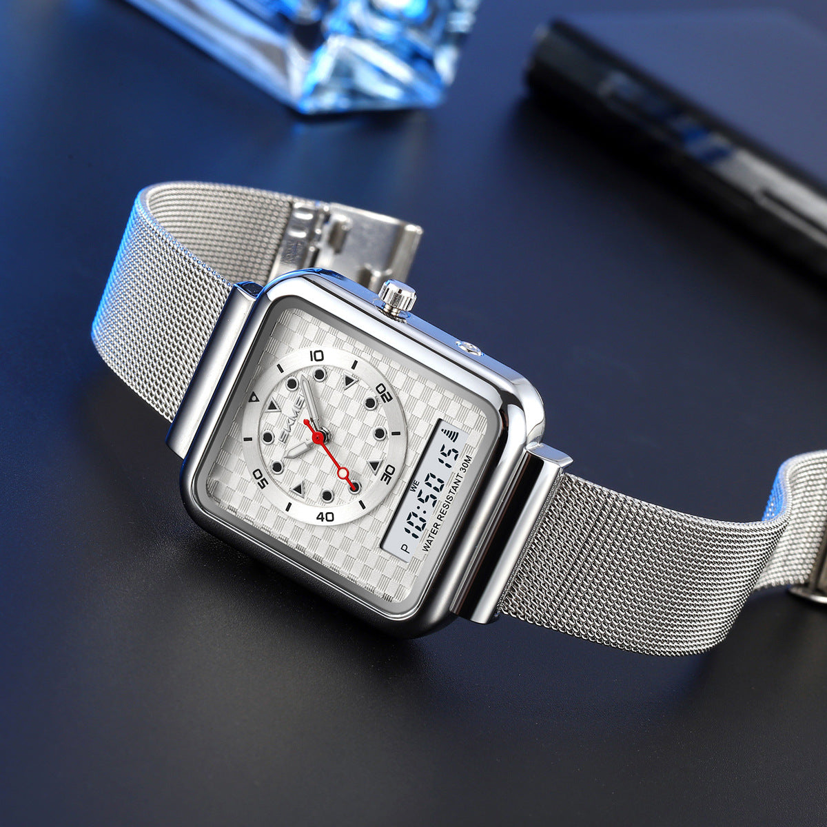 Multifunktionale Business Herrenuhr – Ansicht 5