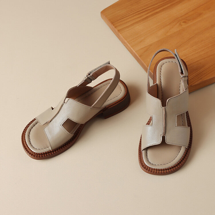 Luftige Sandalen aus Schafleder – Bild 9 | LuxeStyle