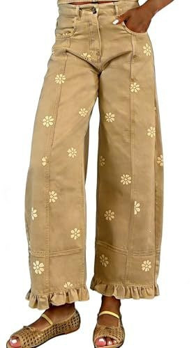 Blumenprint Hose im Loose Fit – Ansicht 7