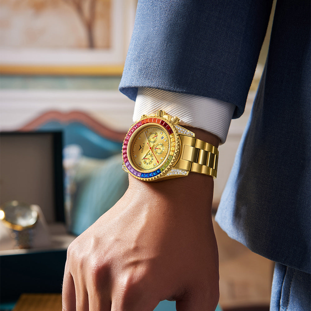 Business-Armbanduhr mit feinem Stahlband – Bild 1 | LuxeStyle