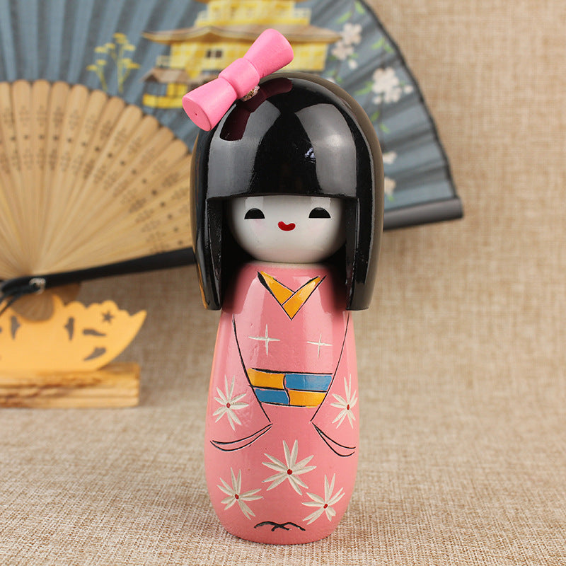 Kimono Puppe für Sushi Restaurant Deko