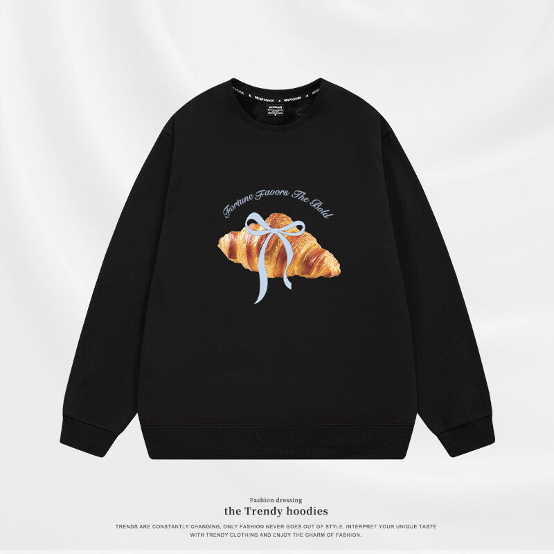 Croissant-Horn Hoodie für Damen