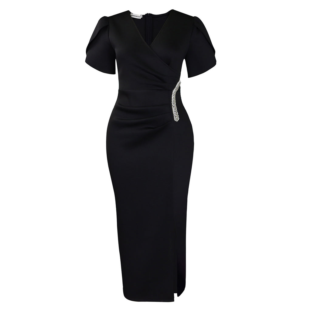 Elegantes, figurbetontes Damen-Kleid – Bild 10 | LuxeStyle