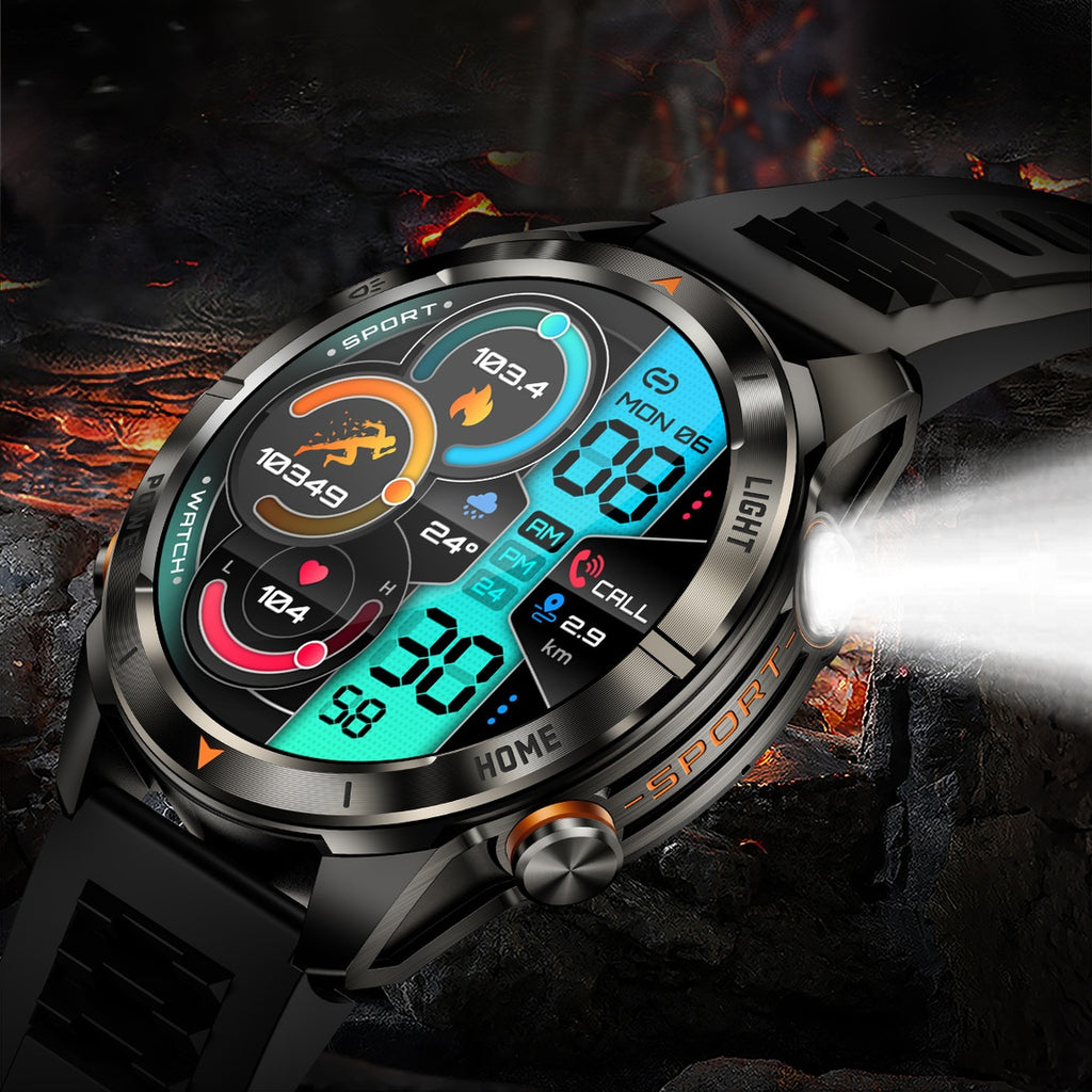 KT80 Smartwatch mit HD-Display & Bluetooth-Anrufen