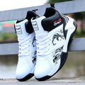 Fashion Leder Basketball Sneaker für Herren – Bild 8 | LuxeStyle
