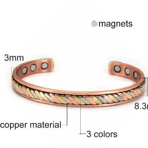 Gedrehtes Armband aus Rotkupfer – Bild 2 | LuxeStyle