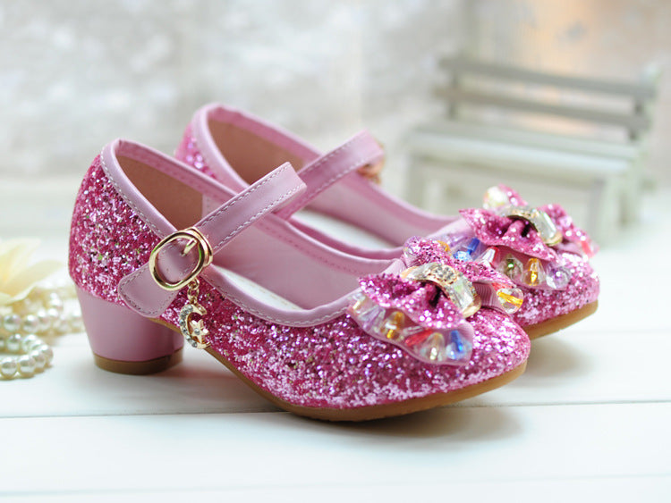 Prinzessinnen-Schuhe mit Glitzer für Mädchen | LuxeStyle