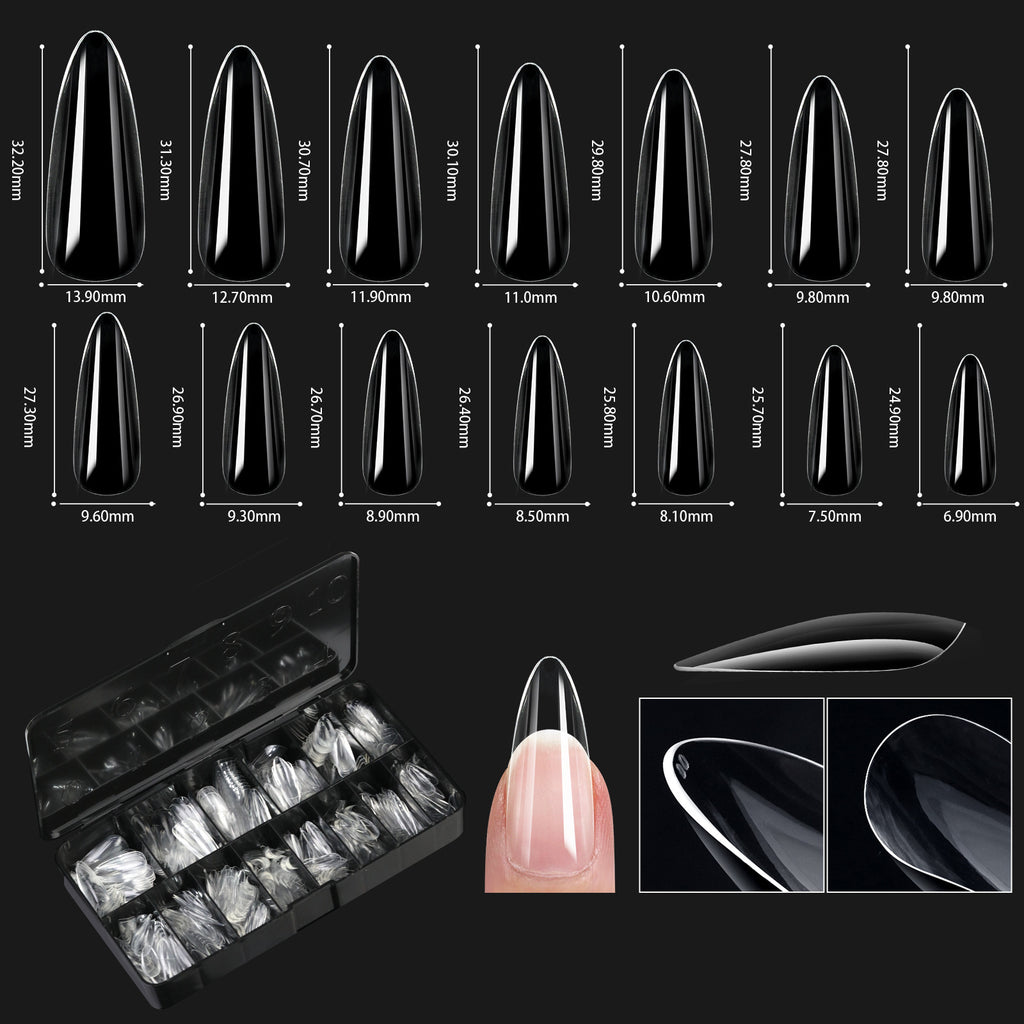 Transparente Nagel-Tips