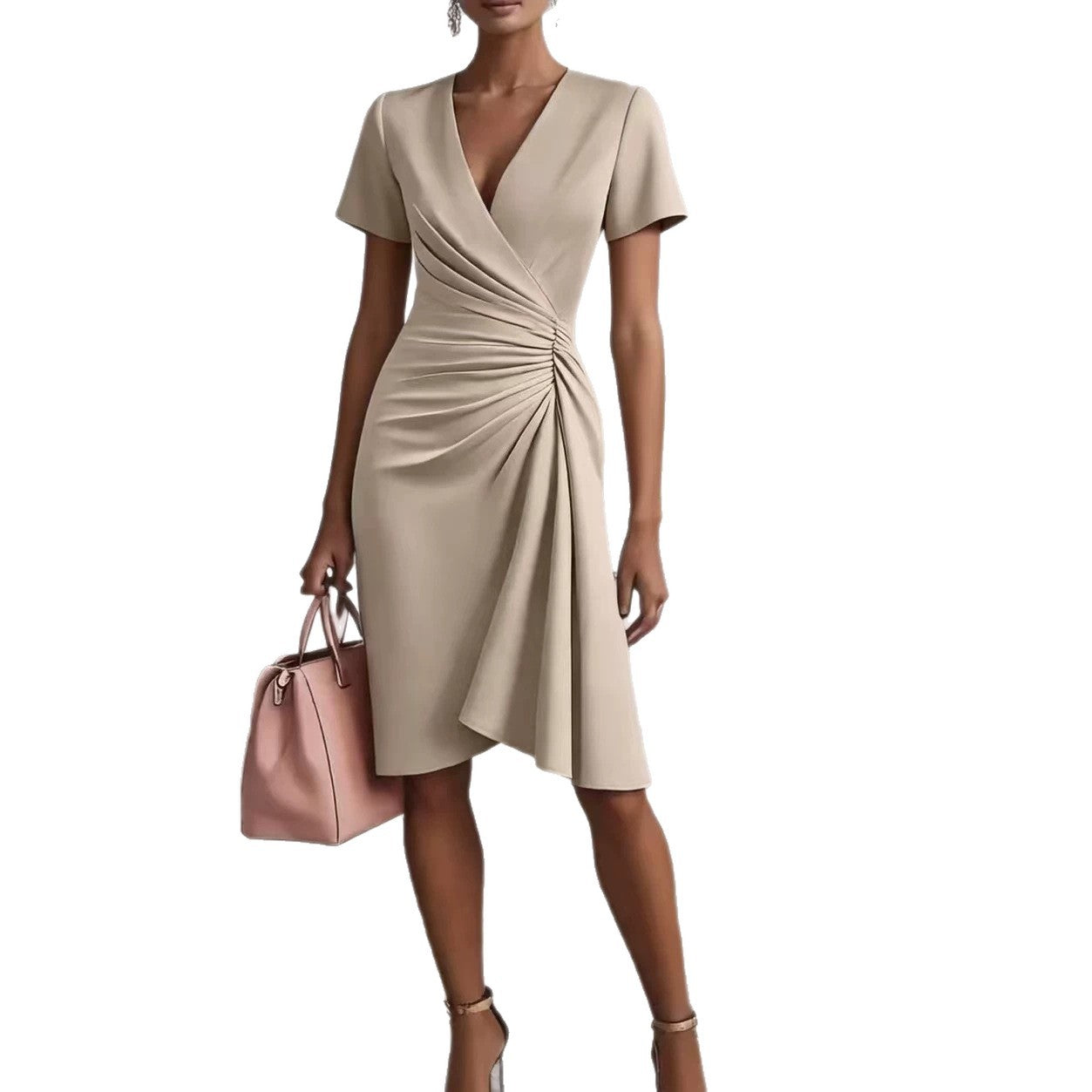 Elegantes Schlankheitskleid mit Langarm