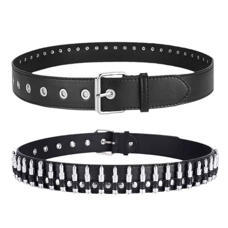 Nietengürtel im Punk-Stil