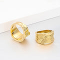 Damen-Ring mit Rindenstruktur – Bild 4 | LuxeStyle