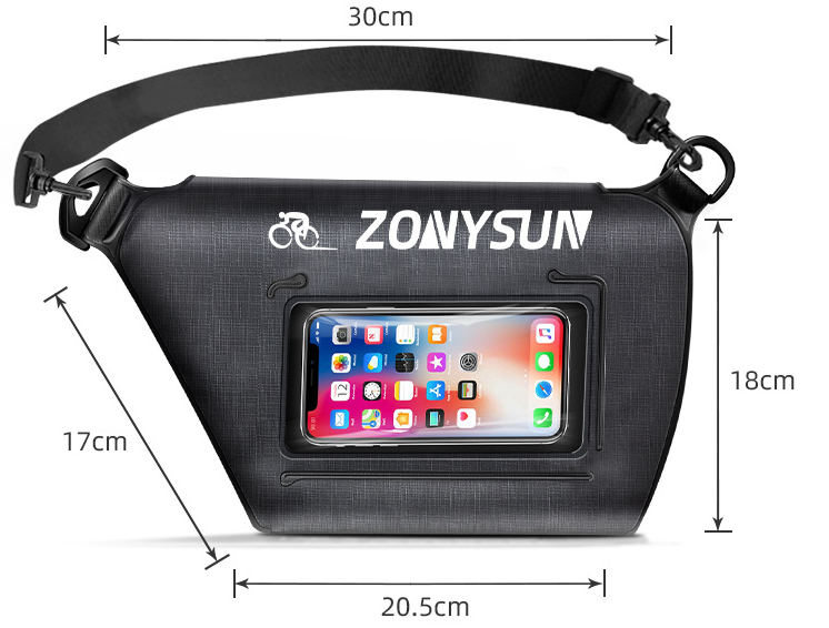Wasserdichte Messenger Bag für Outdoor & Sport – Bild 6 | LuxeStyle