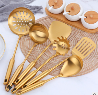 Küchenhelfer-Set, 7-teilig, Edelstahl – Bild 3 | LuxeStyle