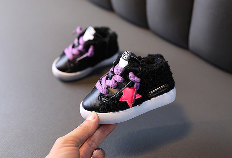 Gefütterte Lauflernschuhe für Kleinkinder – Bild 7 | LuxeStyle