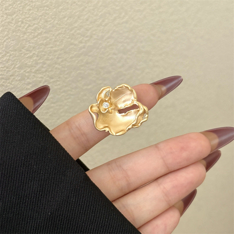 Offener Ring – Geometrisch & Chic