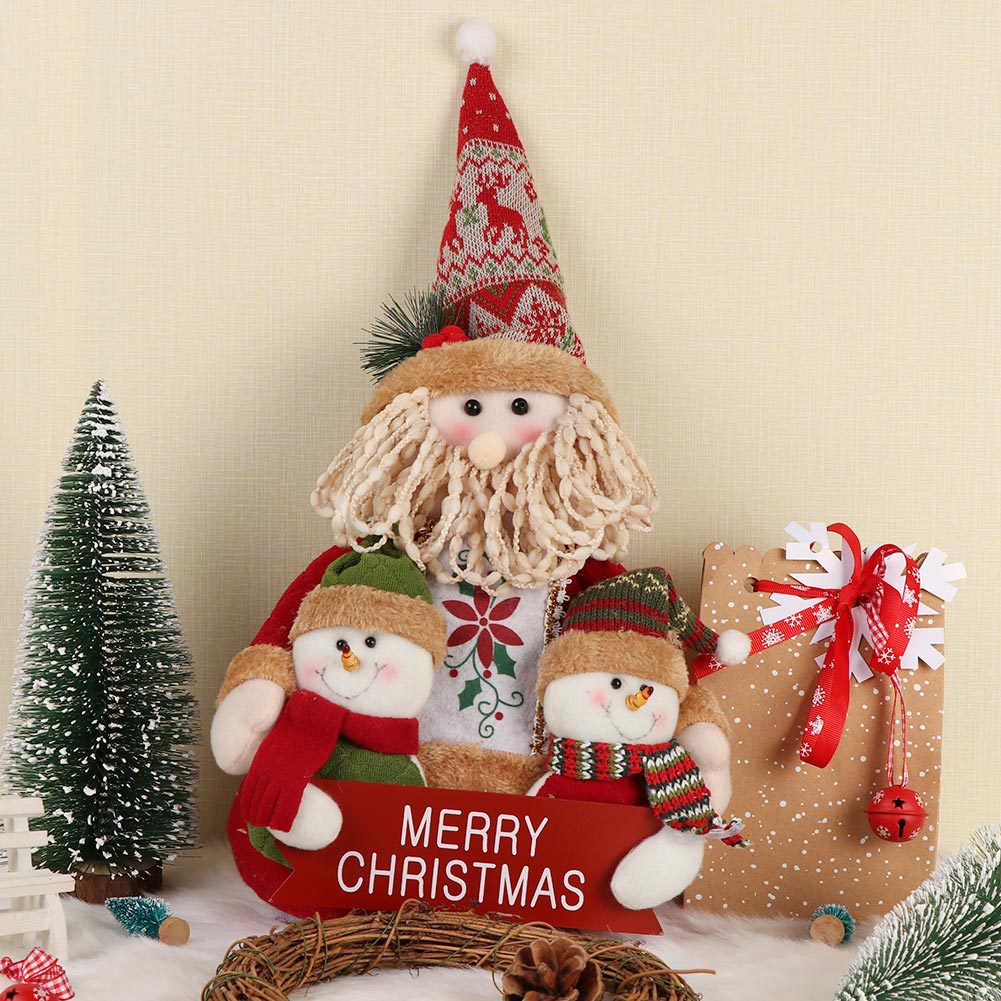 Weihnachtsfigur Weihnachtsmann oder Schneemann – Bild 5 | LuxeStyle