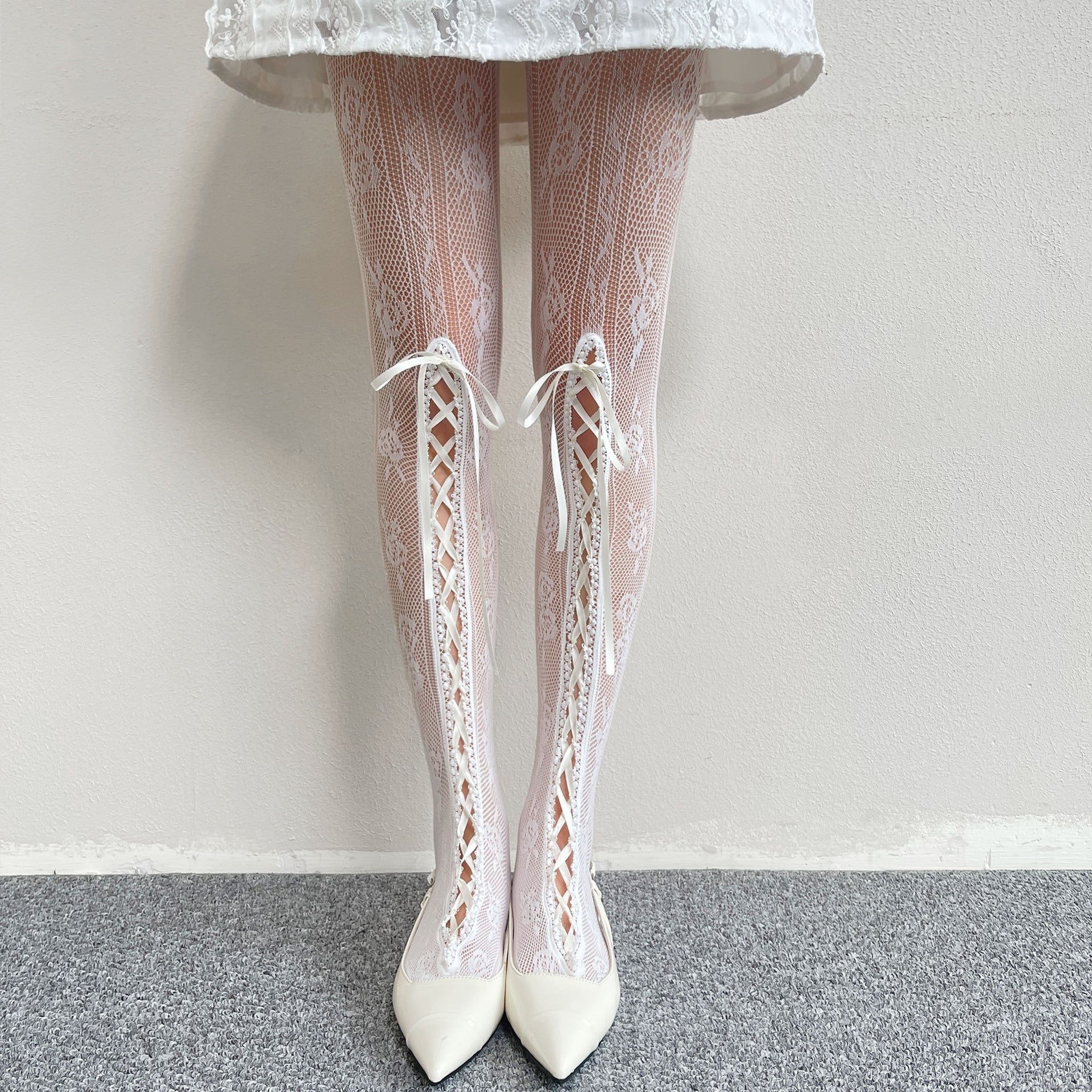 Strap Lace Sexy Pantyhose For Women