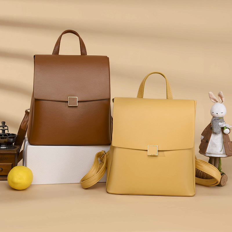 Soft Leather Rucksack für Alltag & Reise – Bild 4 | LuxeStyle