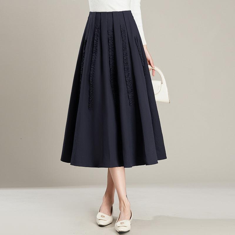 Eleganter A-Linien Midirock