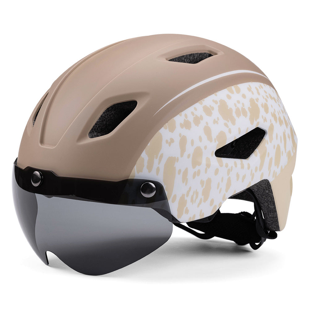 Kinder Velohelm mit Magnetbrille