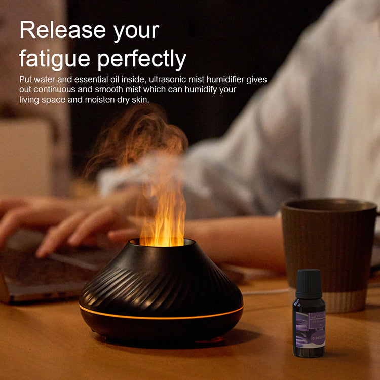 RGB Flammen Aroma Diffusor 130ml