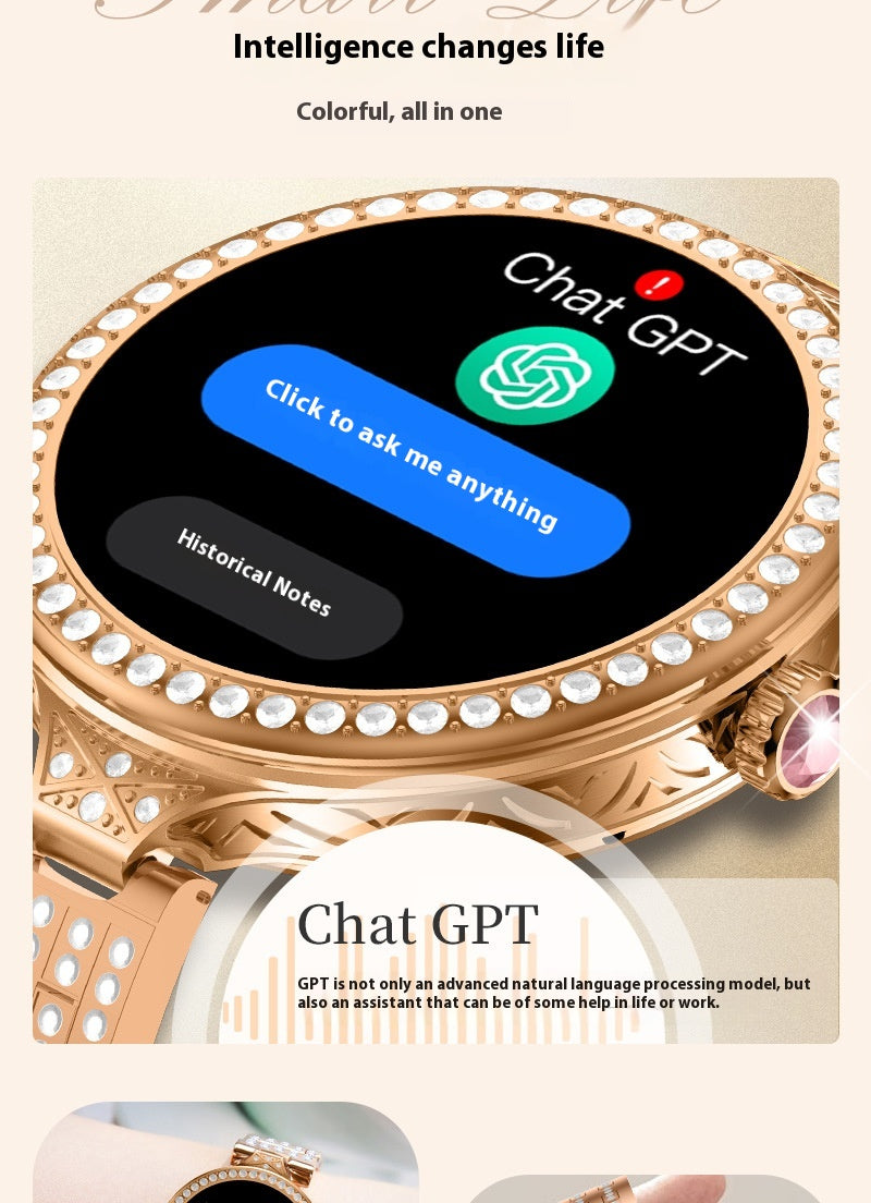 Smartwatch HW16 MINI für Damen – Bild 18 | LuxeStyle