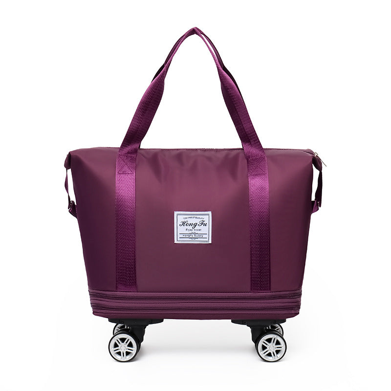 Reisetasche mit Nass- und Trockenfach, 36-55L