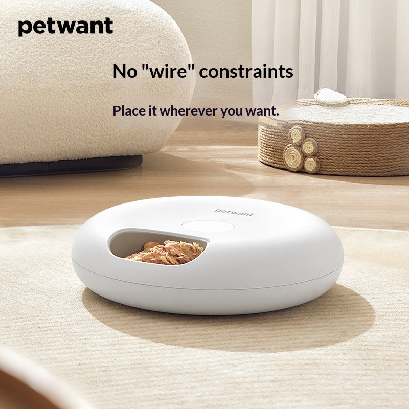 Smarter Snack-Futterautomat für Katzen & Hunde
