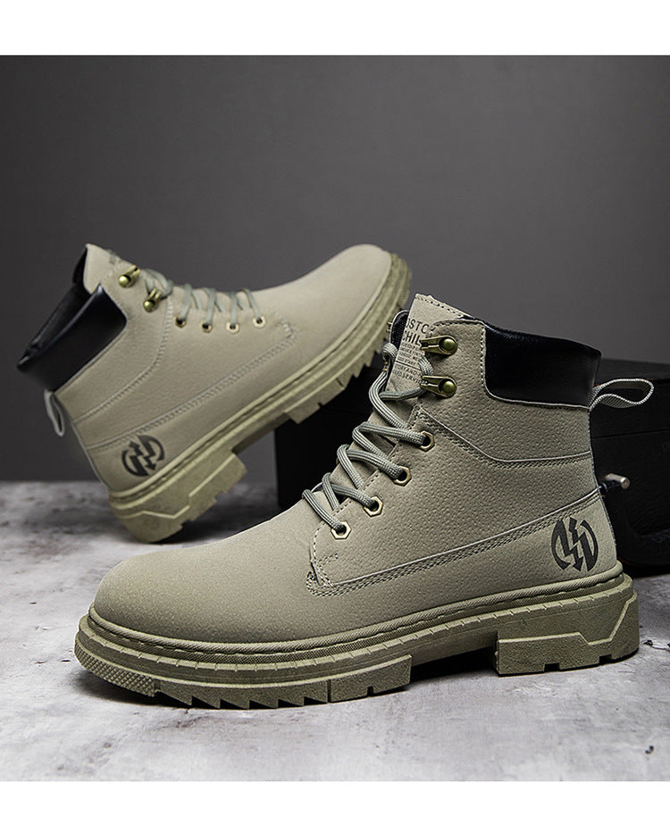 Herren High-Top Martin Boots