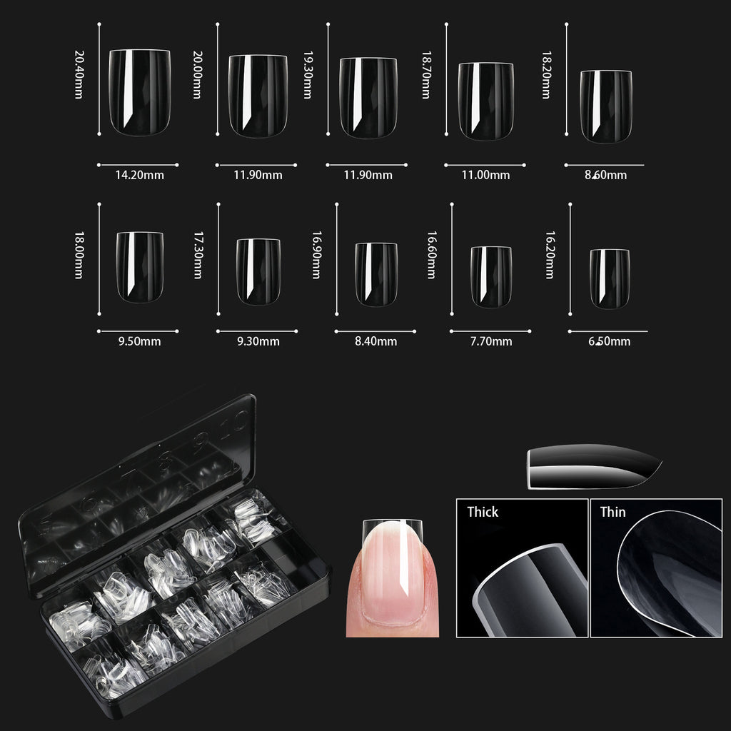 Transparente Nagel-Tips
