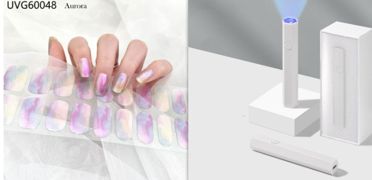 Blush UV Semi-Cured Gel-Nagelsticker – Bild 20 | LuxeStyle