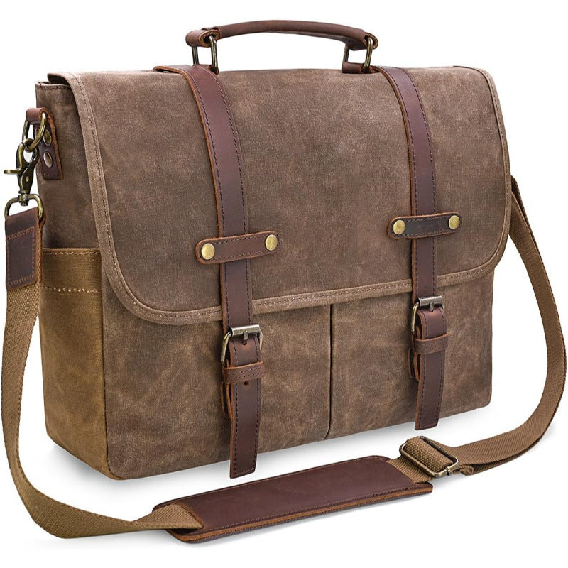 Retro Business Tote für Herren