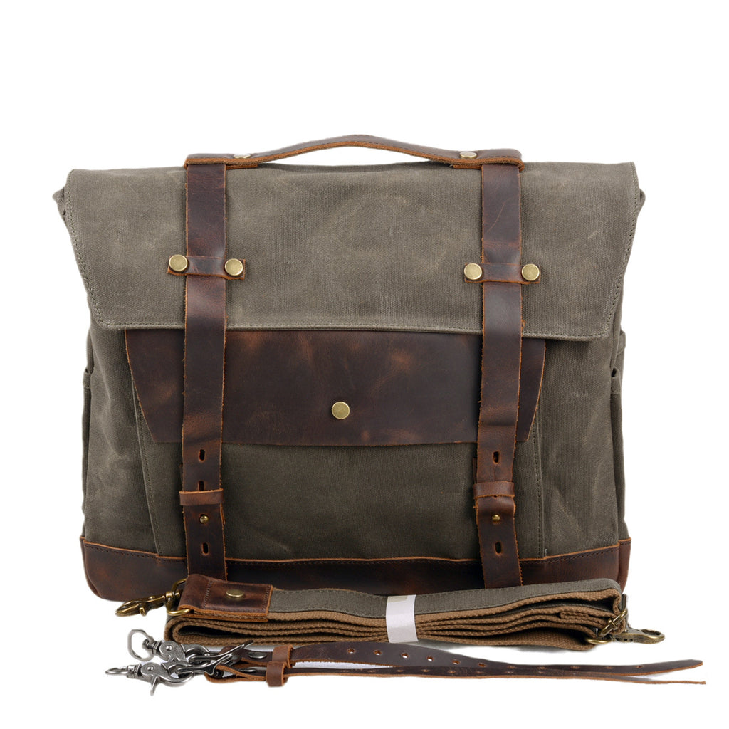 Wasserdichte Retro-Motorradtasche