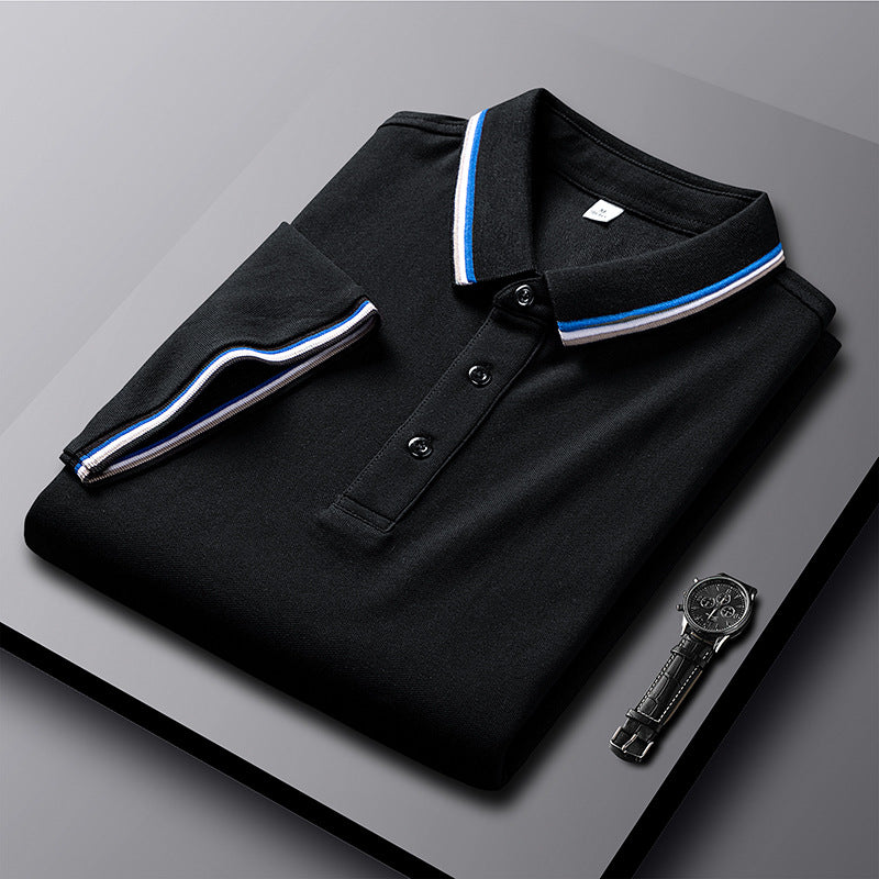 Herren Business Polo-Shirt mit Kentkragen