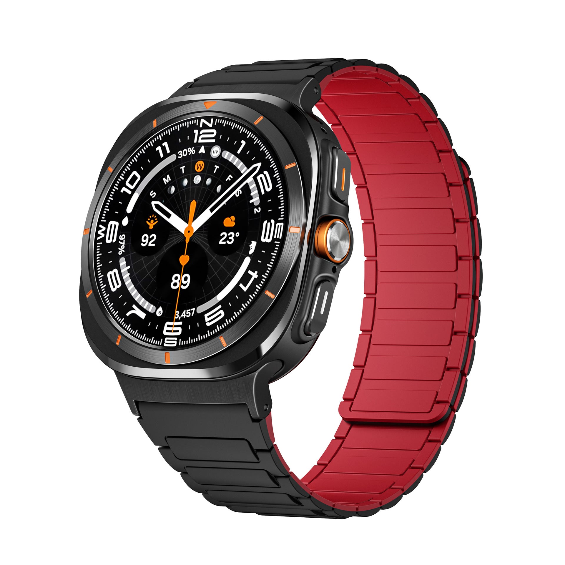 Magnetisches Silikonarmband für Samsung Watch Ultra