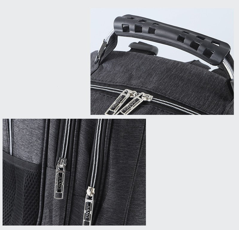 USB Lade-Rucksack mit Tragegriff – Bild 4 | LuxeStyle