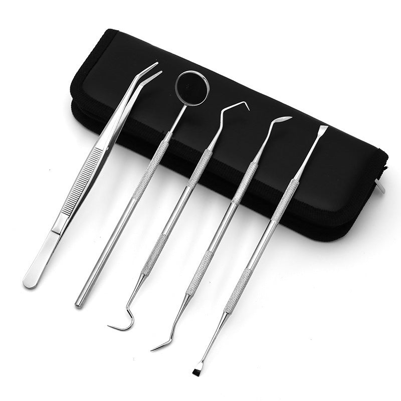 5-teiliges Dentalhygiene-Set aus Edelstahl – Bild 6 | LuxeStyle