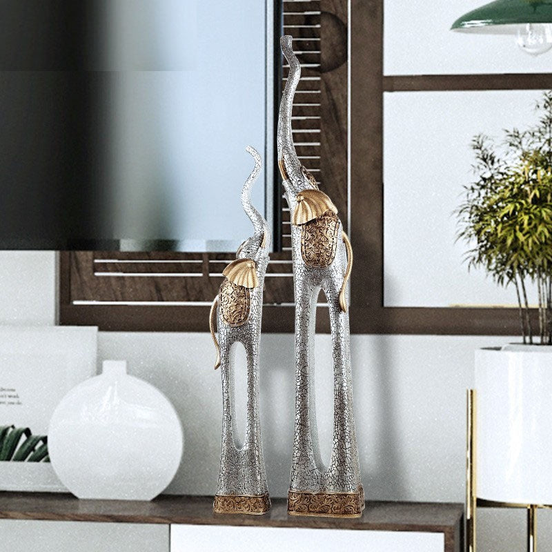 Elefanten-Ornament aus Kunstharz – Bild 2 | LuxeStyle