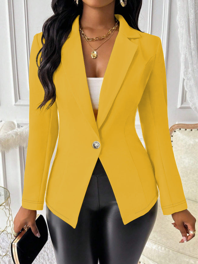 Blazer «Roma» · Tailliert mit Bindegürtel & Revers