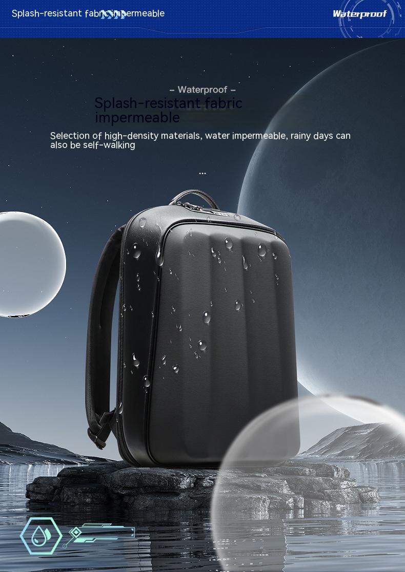 Wasserdichter Business-Rucksack für Herren, 20-35 L – Bild 4 | LuxeStyle
