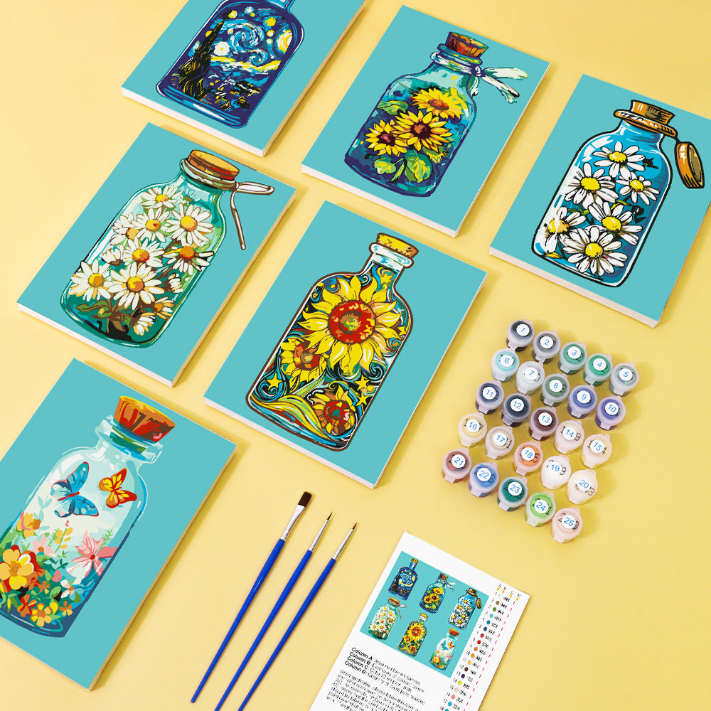 Mini-Ölmalerei-Set 15 × 15 cm | LuxeStyle
