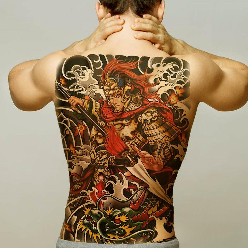 Rücken-Tattoo-Sticker